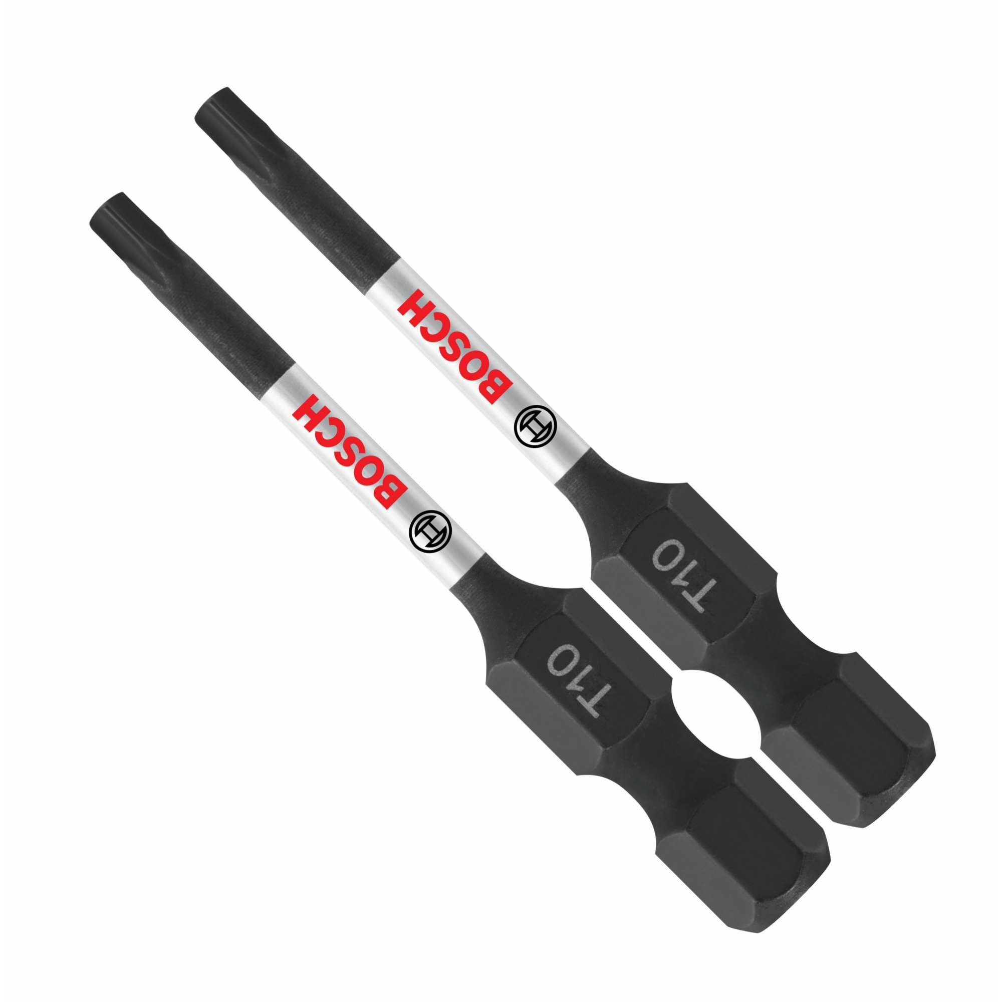 Bosch Impact Tough Power Bits — 2in., Torx #10, 2-Piece, Model# ITT10202